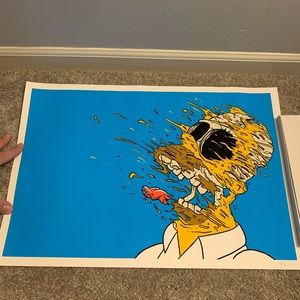 Matt gondek deconstructed homer print signed